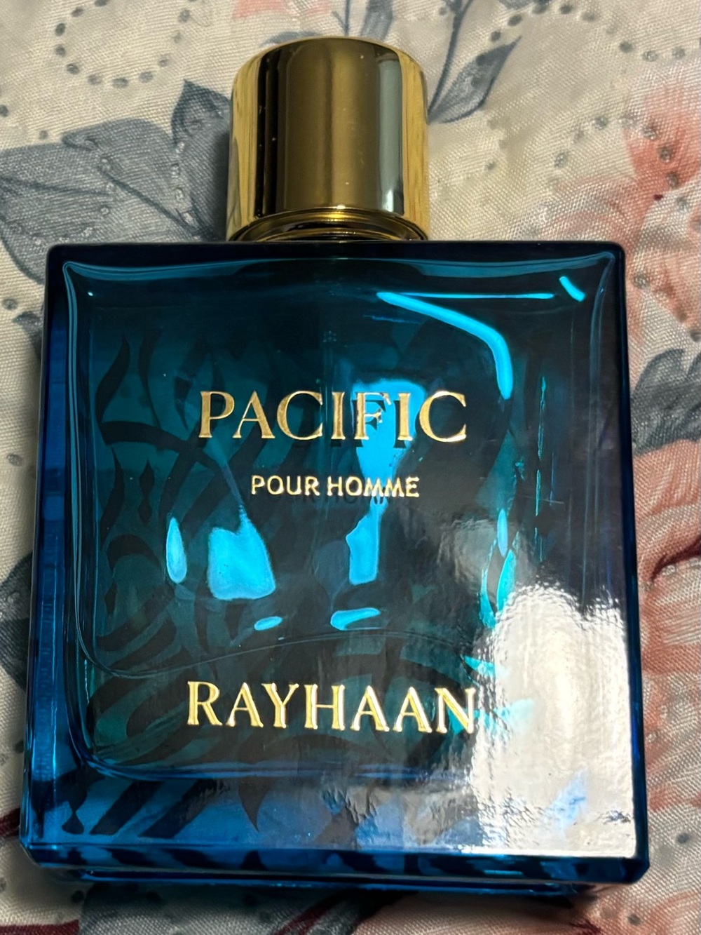 Pacific Rayhaan Pour Homme Eau de Parfum - Blue & Gold Bottle